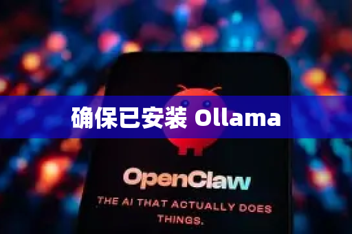 确保已安装 Ollama