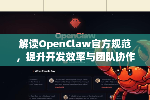 解读OpenClaw官方规范，提升开发效率与团队协作的基石