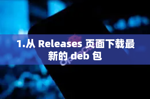 1.从 Releases 页面下载最新的 deb 包