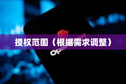 授权范围（根据需求调整）