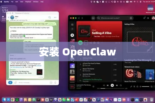 安装 OpenClaw