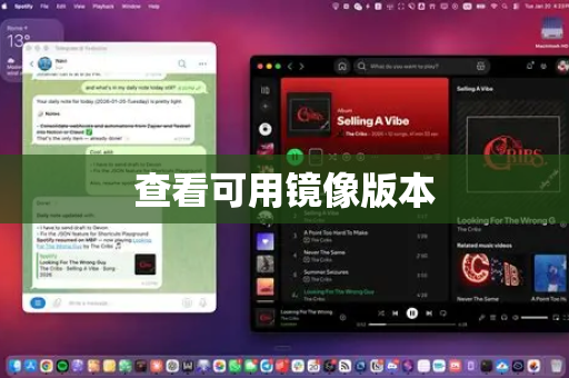 查看可用镜像版本