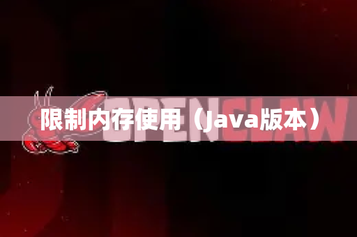 限制内存使用（Java版本）
